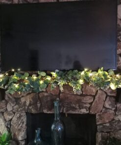 OakHaomie 6PCS 10ft(3m) LED Starry String Lights 30 Micro LEDs on Silvery Copper Wire,2pcs CR2032 Batteries Required and Included, for DIY Wedding Centerpiece Table Decorations (Warm White) Warm White 40 713Z1KyVv L