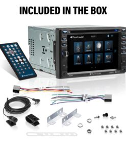 Planet Audio P9640B Car Audio Stereo System - 6.2 Inch Double Din, LCD Touchscreen, Bluetooth Audio and Hands-Free Calling, CD Player, DVD, USB, SD, AUX in, AM/FM Radio Receiver 39 713ZMxTyiL