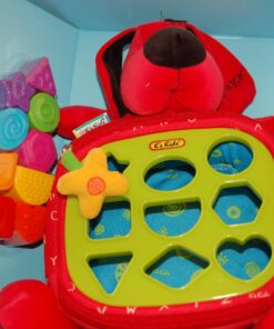 Melissa & Doug K's Kids Take-Along Shape Sorter Baby Toy With 2-Sided Activity Bag and 9 Textured Shape Blocks - Sensory / Travel /Toys For Toddlers And Infants 55 713aKXFtZrL