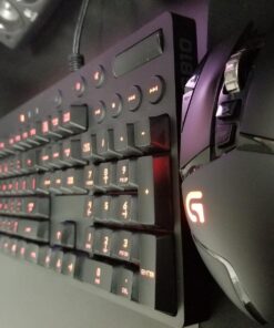 Logitech G810 Orion Spectrum RGB Mechanical Gaming Keyboard – Easy-Access Media Control, Backlit Multicolor LED, Romer-G Mechanical Key Switches 40 713aTUEUjlL