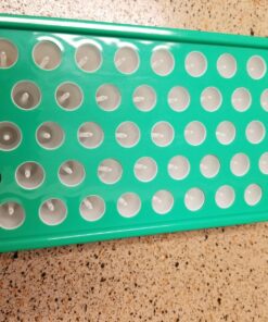 Milliard Lip Balm Crafting Kit – Includes Lip Balm Pouring Tray & 50 White 0.15oz (4.25g) Balm Tubes 216 Piece Set 45 713bct2mX9L