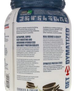 ISO-100 COOKIES&CREAM 1.6LB Cookies and Cream 23 Servings (Pack of 1) 13 713dHfIlCKL