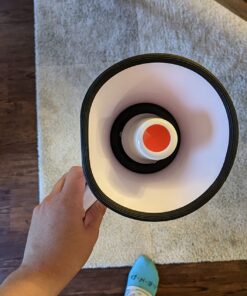 Pyle Megaphone Speaker PA Bullhorn - 20 Watts & Adjustable Vol Control w/ Built-in Siren & 800 Yard Range for Football, Baseball, Hockey, Cheerleading Fans & Coaches or for Safety Drills - PMP20,White 46 713dl kJSL 3