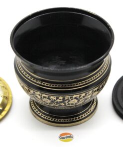 Govinda® -Tall Decorated Brass Charcoal Screen Incense Burner 11 713eEwdzPL