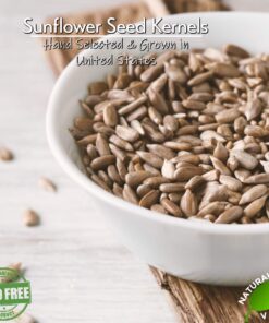Lightly Sea Salted Sunflower Seed Kernels by Gerbs - 2 LBS - Top 11 Food Allergen Free & Non GMO - Premium Dry Roasted Seeds – COG USA Light Sea Salt 2 Pound (Pack of 1) 16 713epaC jxL 1