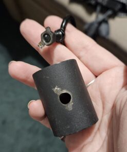 Sunnydaze Swiveling Dual-Grill Campfire Cooking Grate System - Includes 2 Height-Adjustable Grates and 1 Ground Stake 21 713etaxK2hL