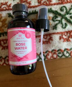 Rose Water Spray for Face by Leven Rose - Pure Natural Moroccan Rosewater Hydrosol Face Spray - Rose Water for Hair 4 oz 40 713f169TlKL