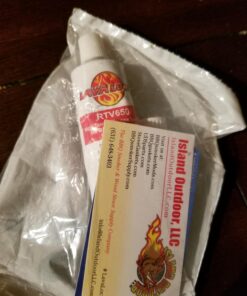 LavaLock RTV 650 F BBQ Grill Smoker Sealer Hi Temp Silicon Adhesive 3 oz. (2.8 Fluid Ounce) 26 713fFg2IFL