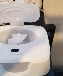 GOGO pure Baby Wipe Warmer and Dispenser, Advanced Features with 4 Bright Auto Off LED Ample Lights for Easy Nighttime Changes, Dual Heat for Baby's Comfort, Improved Design and Only at Amazon 37 713fPsVsFGL