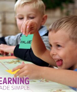 Star Right Assorted Colored Blank Flash Cards - 2"x3" Blank Index Note Cards, Flash Cards Blank, 1000 Pre Hole Punched Index Cards w/Metal Binder Rings, Blank Flashcards for GMT Prep, Math, Language 2" x 3" Multi-color 25 713fXFIYTPL