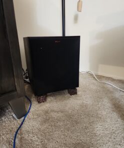 Klipsch R-100SW 10" Subwoofer, Incredibly Deep Bass and an All-digital Amplifier,14 5" x 12 5" x 16 4" 100SW 26 713h7GbQG8L