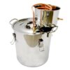 OLizee™ 5 Gallon 18L Water Distiller Wine Alcohol Distiller Stainless Boiler Wine Making Equipment Kit 28 713h89muQnL