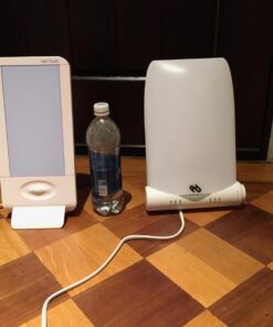 Aura Day Light Lamp, 10,000 Lux of Full Spectrum Bright Light with Adjustable Lux Dial and Timer- 100% UV Free{2 Year Warranty Includes Bulb and Lamp} 40 713hQZOG7FL