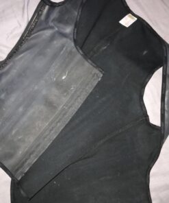 Ann Chery 2027 Corset Waist Trainer for Women’s Weight Loss - Colombian Waist Cincher With Straps - 3 Hook Vest Body Shaper XXL/40 Black 25 713i7agcLWL