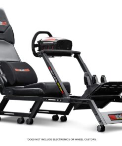 Next Level Racing F-GT Racing Simulator Cockpit. Formula and GT racing simulator cockpit compatible with Thrustmaster, Fanatec, Moza Racing on PC, Xbox and PS 32 713iBiAqnnL