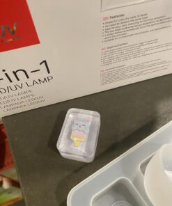 SUNUV SUN2C 48W UV Light for Nails, UV LED Nail Lamp with 4 Timer Settings, User-Friendly LED Nail Light Compatible with All Gel Types, Quick Drying Nail Dryer Pink 41 713ime9VtjL