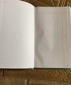 Boorum & Pease® Canvas Account Book, Journal, 16 Lb., 12 1/8" x 7 5/8", 300 Pages, Blue 13 713ivSxlwTL