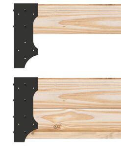 Panacea 89584 Raised Garden Bed Corner Brackets Plant-Container-Accessories, Black 23 713jKVFbyNL