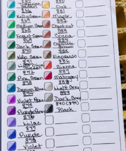 Color Charts: Color Collection Edition: 50 Color Charts to record your color collection all in one place 47 713k3SBzZWL