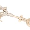 EISCO 3-Finger Lab Clamp with Bosshead Clamp Holder for Lab Stand Rod - PVC Coated Prongs for Holding Objects up to 3.5" Diameter - Beaker Holder, Flask Clamp with Swivel Boss Head 2 713kmL6u8KL