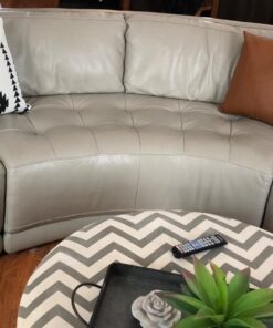 Woven Nook - Modern & Luxurious 18" x 18" Decorative Leather Throw Pillow Covers - Durable Quality & Machine Washable - 100% Polyester Faux Leather - Amaro Design - 4 Pack 18 x 18-Inch Amaro - Black, White, Tan, Grey, Brown, Neutral 40 713lKr3hlL