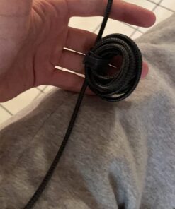 Anker iPhone Charger Cable, (2-Pack) 6ft Lightning Cable, Premium Nylon USB-A to Lightning Cable, MFi Certified iPhone Charger Cable for iPhone SE/Xs/XS Max/XR/X/8 Plus/7/6 Plus, iPad, and More. Black 2 39 713mnQDUimL