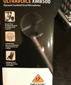 Behringer XM8500, Wired Microphone, Cardioid, 20dB, 3000Hz, 1000Hz, 1000mV, 1000nV, 1000pV, 1000Typ, 1000W Black 29 713mw7vxoNL