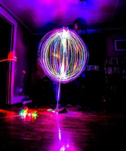 GloFX 6-LED Rave Toy Orbit: Light Rainbow Spinning Lightshow Orbital Toy Super Bright EDM Festivals 6 LED - Multicolor 18 713oYpBCnrL