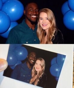 HP Sprocket Portable Color Photo Printer, Print Social Media Photos on 2x3" Sticky-Backed Paper - Black (X7N08A) 63 713otr 6JpL