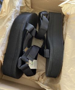 Teva Women's W Flatform Universal Sandal 5 Black 11 713ouBYT6BL