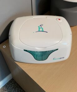 hiccapop Baby Wipe Warmer and Baby Wet Wipes Dispenser | Baby Wipes Warmer for Babies | Diaper Wipe Warmer with Changing Light | Newborn Essentials White 1 Count (Pack of 1) 37 713p5dYhJVL