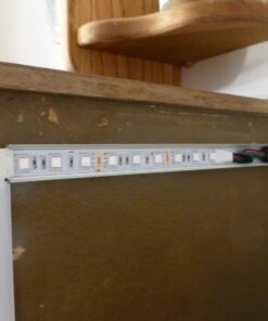 Muzata 6-Pack 3.3ft/1Meter U Shape LED Aluminum Channel System with Cover, End Caps and Mounting Clips Aluminum Profile for Under Cabinet LED Strip Light Installations U1SW WW LU1 67 713q2FHB3LL