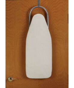 Household Essentials Tabletop Ironing Board, Compact Ironing Board with Iron Rest, Includes Door Hang, Perfect for Dorms and Small Spaces, 12 x 30", Silver 12 713qK5wJF6L