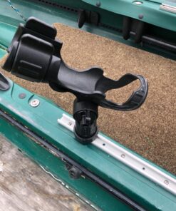 YakAttack Omega Fishing Rod Holder with Track Mounted LockNLoad Mounting System, Pro and Standard Edition - Multiple Colors | Kayak Fishing Accessories Without Mount Track 32 713qnmitYML