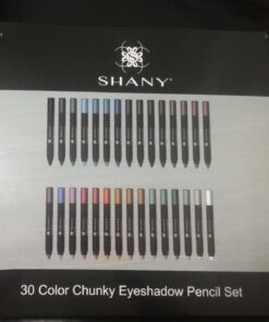 SHANY Chunky Eyeshadow Pencils Lip Liner, Eyeliner, Eye Pencils - Multi-Use Chunky Pencils for Eye Shadow, Lip Makeup, Lipstick with Vitamin E and Aloe Vera - Premium Packaging - Set of 30 Colors 61 713sj9IopJL