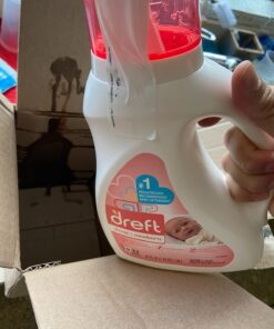 Dreft Stage 1: Newborn Hypoallergenic Baby Laundry Detergent Liquid Soap (HE), Natural for Baby, Newborn, or Infant, 46 Fl Oz (Pack of 2) 36 713vQu8ETQL