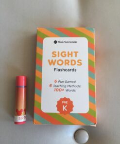 Think Tank Scholar 520 Sight Words Flash Cards (Award-Winning) Set - Preschool (Pre K) Kindergarten 1st 2nd 3rd Grade Homeschool (Kids Ages 3, 4, 5, 6, 7, 8, 9) Dolch & Fry High Frequency Sight Word Sight Words Bundle 51 713wCq6osPL