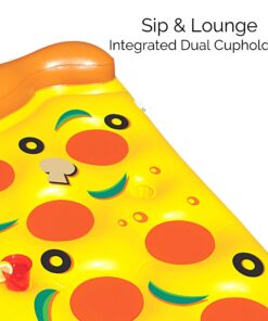 Swimline Inflatable Pizza Slice Pool Float, Multicolor 23 713wJQRiGZL