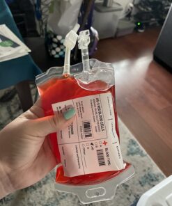 Amazlab Halloween Party Cups, Live Blood of Theme Parties- IV Blood Bag Drink Containers 11.5 FL Oz, Vampire/ Hospital/Halloween Theme Party Favors, Nurse Graduation Party Props (10Packs) 35 713wSoPr0PL