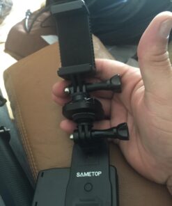 Sametop Backpack Strap Mount Quick Clip Mount Compatible with Gopro Hero 12, 11, 10, 9, 8, 7, 6, 5, 4, Session, 3+, 3, 2, 1, Hero (2018), Fusion, Max, DJI Osmo, Xiaomi Yi Action Cameras 62 713wkWongwL
