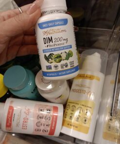 DIM Supplement 200 mg | Estrogen Hormone Balance for Women & Men | Hormonal Acne Supplements, Menopause Support, Antioxidant Support | Clean Label Project Certified, Vegan, Soy Free | 60 Ct. DIM 200mg 65 713wwPq2fZL 1