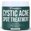 TreeActiv Cystic Acne Spot Treatment, Hormonal & Overnight Sulfur Cystic Treatment For Face, Pimples, and Blemishes for Adults, Men, and Women - 0.5oz 120+ Uses 8 713xVKlEG6L