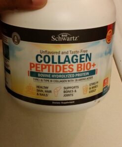 Collagen Peptides Powder - Grass Fed, Pasture Raised with Aminos - Promotes Healthy Skin Hair & Nails – Bone & Joint Support - Hydrolyzed, Unflavored, Non GMO, Gluten Free - Easy to Mix -16 oz 27 713xXrON3BL