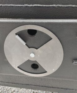 LavaLock® Smoker Pinwheel BBQ air Damper Pit Grill Vent, Steel 4 6 8 12 (8" Diameter) 8" diameter 10 713xlucH54L