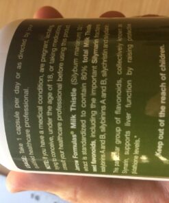 Jarrow Formulas Milk Thistle 150 mg With 30:1 Standardized Silymarin Extract, Dietary Supplement for Liver Function Support, 200 Veggie Capsules, 66-200 Day Supply 200 Servings (Pack of 1) 48 713yCVtGzVL