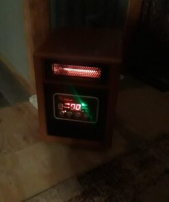 Dr Infrared Heater Portable Space Heater, 1500-Watt, Cherry 39 713yHPhk2UL