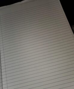 Blueline Executive Notebook with Ribbon Bookmark, 1-Subject, Medium/College Rule, Blue Cover, (75) 11 x 8.5 Sheets 17 713yOQJgiJL