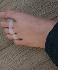Dr. Frederick's Original Hammer Toe Gels - 4pcs - Hammer Toe Support Crest for Women & Men - Joint Realign - Cushion, Support & Temporary Splint - Crooked, Claw, Diabetic Toe Brace - 3 Loop Design 3 Loops 40 713zii6RyyL