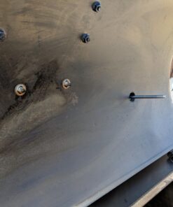 Tel-Tru BQ300 Barbecue Thermometer, 3 inch Black dial with Zones, 4 inch stem, 100/500 Degrees F 44 714 DXFWjFL