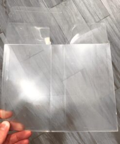 PLAYOLY Pop Protector Case for Funko - 4" Inch Pop! Vinyl Figures, Strong Pop Protectors, Crystal Clear, Heavy Duty Acid Free w/ Protective Film Lot of 20 39 714 dm8i4L